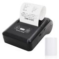 BISOFICE Portable Mini 58mm Thermal Printer 2 inch Wireless BT+USB Receipt Bill Ticket Printer with 57mm Print Paper for Restaurant Sales Retail Small Business-black. 