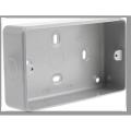 MK Electric PVC Back Box (Double). 