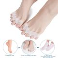 Silicone Gel Thumb Corrector Bunion Foot Toe Hallux Valgus Protector Separator Finger Straightener Adjuster Foot Care Tools. 