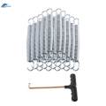 20x Trampoline Springs Repair Maintain Hardware Replacement Metal Professional Universal 14.7cm.