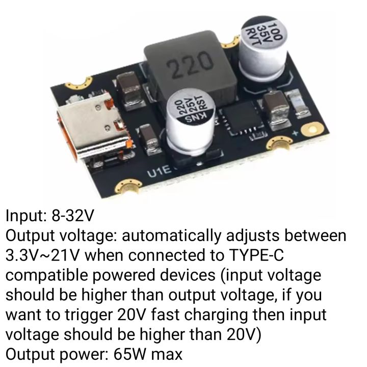 DC-DC%20Fast%20Charging%20Module%205V%E2%80%9336V%20%7C%20PD3.0%20PD2.0%20PPS%20QC4+%20QC4%20QC3.0%20QC2.0%20AFC%20FCP%20SCP%20PE2.0%20PE1.1%20SFCP%20MTK%20%7C%20USB-C%20USB-A%20MicroUSB%20%7C%20Automatic%20Voltage%20Adjustment%203V%E2%80%9321V%20%7C%2018W%2022.5W%2024W%2065W%20Output%20%7C%203.7V%20Lithium%20Battery%20Power%20Bank%20Board%20-%20Image%204