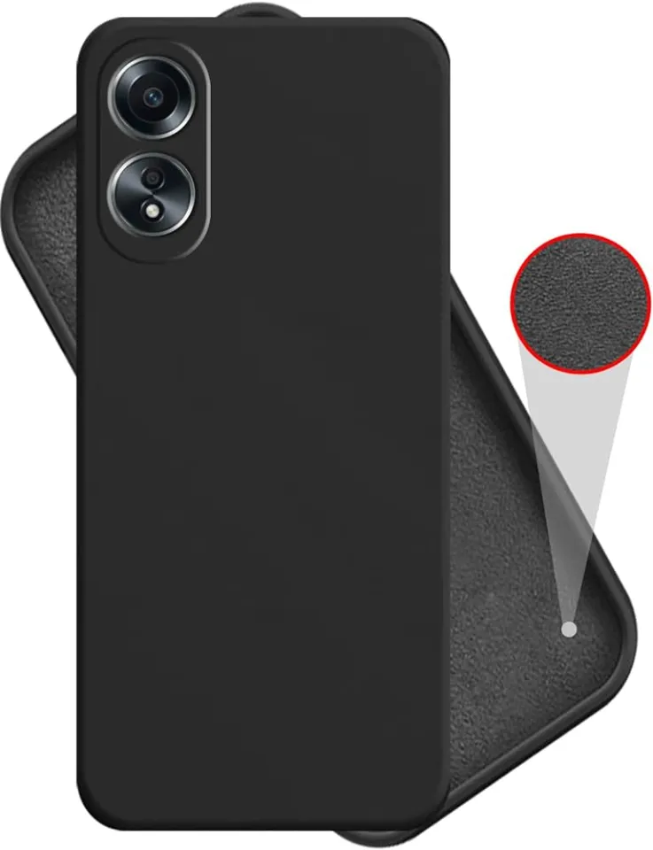 Custodia Cover per OPPO A18 Case Copertina in TPU morbido FANTASIA M13