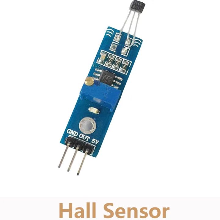 【Daily Necessities For Anyone Store】Hall Sensor Module Magnetic Swich Counting Sensor Speed Counter Detection Sensor Module For Arduino 3144