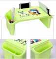 Study Table Plastic Children Small Study Table With Storage Lap Laptop Desk For Kid Adult Home Bedroom Furniture Portable Children's Study Table Baby Snack Table Storage Box,Writing Plastic Table.