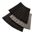 New Women's Fall/Winter Skirt High Waist Folded Skirt A-line above knee length Skirt tennis skirt.