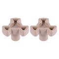 Microwave Turntable Coupler Microwave Oven Turntable Roller Guide Support Glass Tray Drive Coupling Replacement Parts.