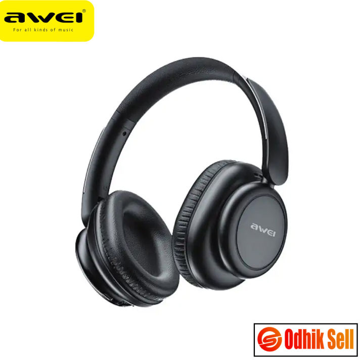 AWEI A996 Pro ANC Wireless Bluetooth V5.3 Foldable Stereo Headset / Super Bass / Noise Cancelling