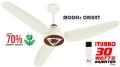 Pak Punjab iTurbo 30 Watts BLDC Inverter Fan, Model: Orient, Size: 56 inch, Made in Pakistan.