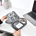 WiWU Minimalist Travel Pouch for Electronics Macbook Accessorie Organizer Bag.