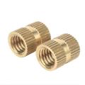 10-100pcs m1 M1.2 m1.4 M1.6 M2 M2.5 M3 M4 M5 M6 M8  M10 Brass insert nut Injection Molding Brass Knurled Thread Inserts Nuts. 