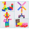 100pcs Math Toys Linking Cubes Numberblocks Interlocking Multilink Counting Blocks Kids Learning Educational Children Toy Gift. 
