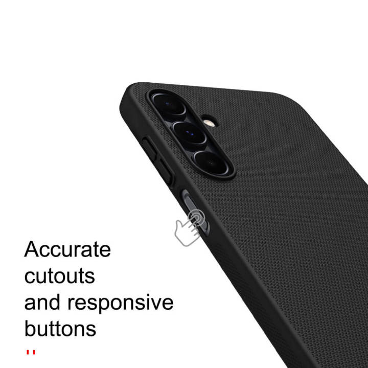 Nillkin%20Super%20Frosted%20Shield%20Matte%20Black%20Case%20for%20Samsung%20Galaxy%20A16%205G%20-%20Scratch-Resistant,%20Camera%20Protection%20-%20Image%207