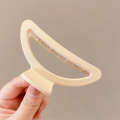 Ins milk coffee large size grab women summer Korean elegant temperament high-end feeling shark hair big clip headband.