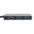 HXSJ High-speed USB 3.0 Hub 4 Port USB Splitter USB Hub 3.0 Adapter La-ptop Accessories for PC Computer.