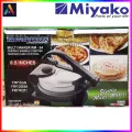 Miyako Electric Roti Maker RM-54 Marble Coating | Miyako Electric Roti Maker RM-54 Black And Silver.