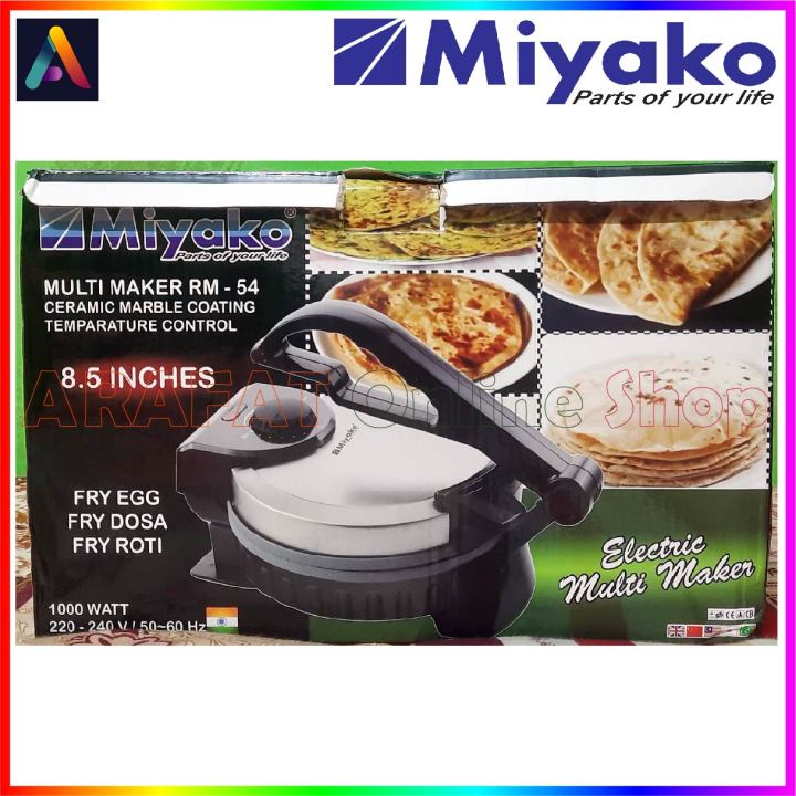 Miyako%20Electric%20Roti%20Maker%20RM-54%20Marble%20Coating%20%7C%20Miyako%20Electric%20Roti%20Maker%20RM-54%20Black%20And%20Silver%20-%20Image%202