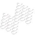 Fishing J Hooks, Long Shank Fishing Hooks Stainless Steel for Freshwater.