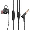 QKZ DM10 Metallic Stereo In-Ear Earphone With Microphone (Original). 