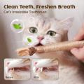 Natural 22cm Wooden Polygonum Interactive Cat Bite Toys Cat Chew Toys For Kittens Teeth Cleaning Stain Removal.