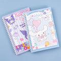 Kawaii Lil' Kuromi coil notebook A5 Notebook exercise book Girls cute stationery cinnamon learning stationery notepad diary. 