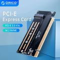 ORICO PSM2-X16 PCI-E Express M.2 M-key Interface SSD M.2 NVME to PCI-E 3.0 X16 Gen3 Convert Card Support 2230-2280 Size Super Speed Card. 