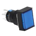 Push Button Switch Small Self Locking Safe ABS Housing 25 Pcs Long Usage Time Switch Button with Control Light for Electromagnetic Starter. 
