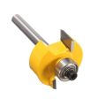 1/4 Inch Shank Rabbeting Router Bit with 6 Bearings Set for Multiple Depths 1/8 inch, 1/4 inch, 5/16 inch, 3/8 inch, 7/16 inch, 1/2 inch.