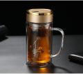 New Double Wall Glass cup Bottles Tumbler Glass Tea Drinking, Teacup Coffee Water pot tea cup,Water Bottle cups Flask.