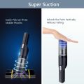 Vacuum Cleaner Mini Quick Handheld Portable Dust Collector Home Car Dust Cleaner - black.
