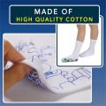 1 Pair Foot Massage Socks Acupressure Reflexology Socks Yoga Foot Massage Foot Point Diagram Acupoint Socks With Massage Sticks. 