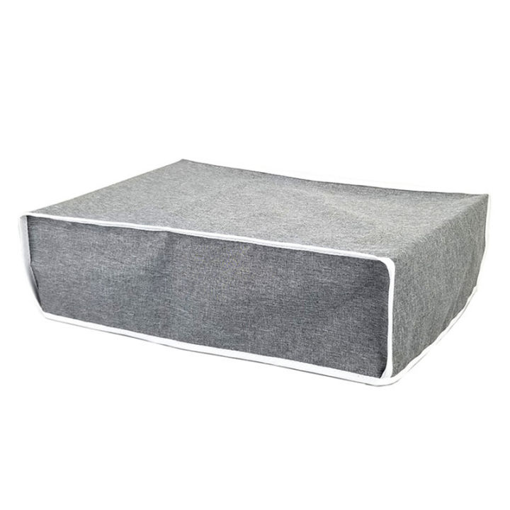 Horizontal Simple Style Cover for Game Console Dust Proof Cover Protector for Games Gaming Accessories,Gray