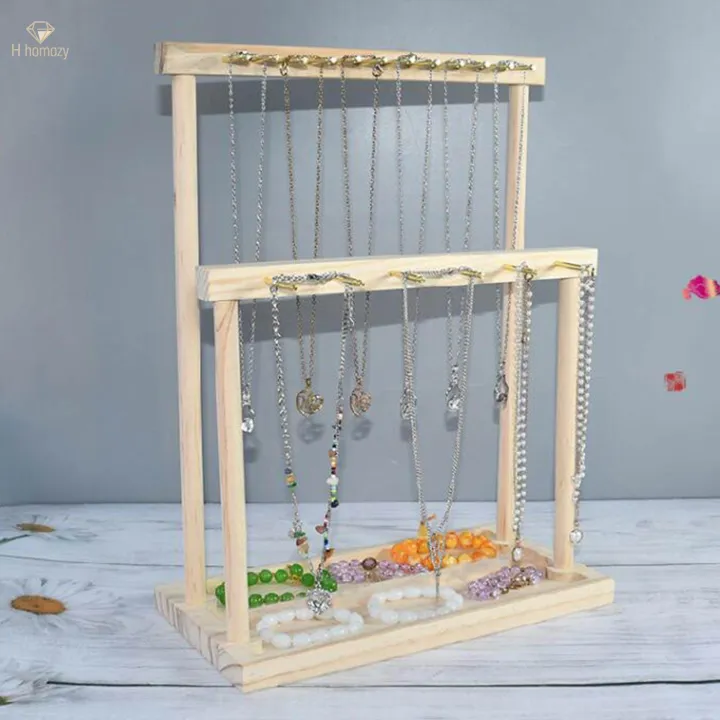 Necklace Holder Rack Bangle Bracelet Storage for Showcase Tradeshow ...