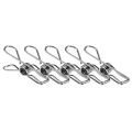 24 Pcs Stainless Steel Wire Clip, Multi-Function Clip, Utility Clip Pins Hanging Clip Office Fastener, Metal Wire Clip for Clothes Clothes Drying. 