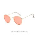【beauty code store】Psacss Metal Round Sunglasses Men Women Rainbow color Brand Designer Sun Glasses Fashion Retro de sol. 