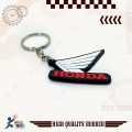 HONDA PVC Keychain Key ring Red Rubber Motorcycle Bike Car Collectible Gift New. 