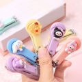 Cartoon Stainless Steel Baby Nail Clippers with Safety Guard for Boys and Girls. 