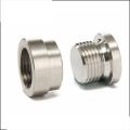 HA Universal Oxygen Sensor Hex Screw And Nut 304 Stainless Steel Oxygen Sensor-Sliver. 