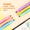 Deli S605 Highlighter Student Marker Graffiti Luminescent Pen Colored Marker Pen Accent Pen Set. 