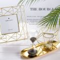3D Geometric Wedding Geometric Candlestick Candle Tea Light Holder Gold for Home Decoration Accessories Supplies. 