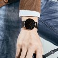 1pc Hannah Martin Simple Men's Watch, Casual Men's Quartz Watch.