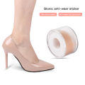 1Pcs Women Silicone Heel Protector Cushion Tapes Waterproof Heel Sticker Feet Care Tool High-Heeled Shoes Transparent Shoe Pads.