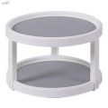 Kitchen 360 Rotation Rack 2 Tier Storage Box Shelf.