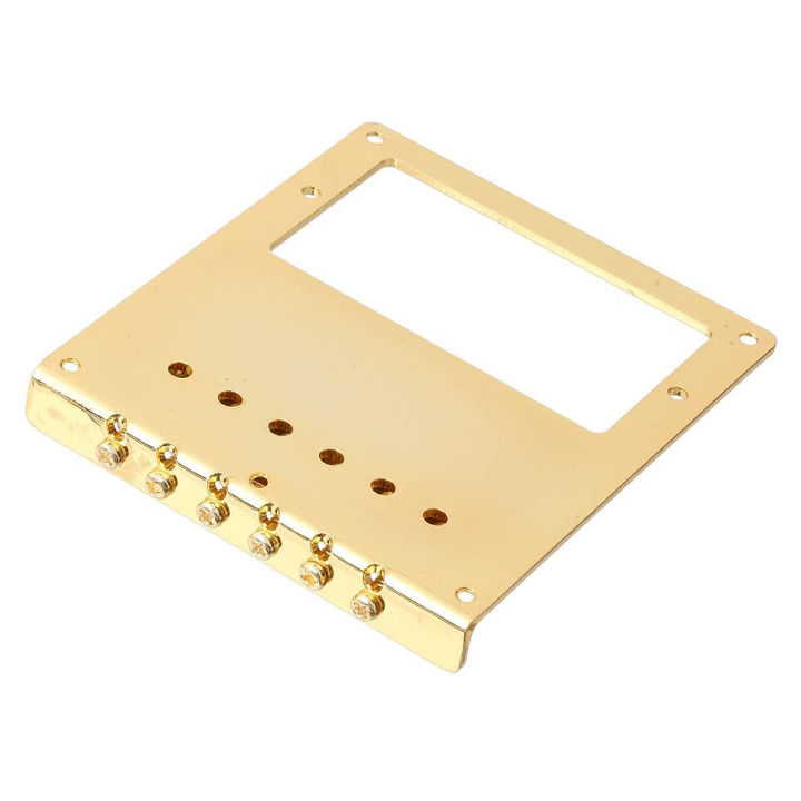 2021%206%20Roller%20Saddle%206%20String%20Humbucker%20Guitar%20Bridge%20for%20Tele%20Telecaster%20Guitar%20(Gold)%20-%20Image%206