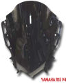Motorcycle Windshield Windscreen for Yamaha R15 V4.2B dark smoke. 