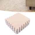 Foam mat 10pcs Plush Foam Floor Mat Soft Thick Split Joint Interlocking Plush Foam Rug for Room Floor toys for children q. 