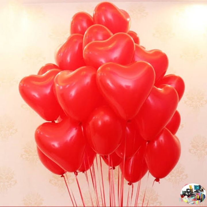Love%20Shape%20Balloon%20Red%2010%20Piece%20-%20Image%205