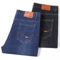 Men's Black Jeans Pants Big Size 48 50 Large Size Pants for 45-150kg Jeans Hombre Wide Leg Jeans Pantalon Homme Baggy Jeans.