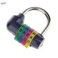6PCS 4 Digit Dial Letter Combination Padlock Travel Luggage Suitcase Lock. 