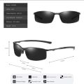 Aoron Polarized Sunglasses Mens/Women Driving Mirror Sun Glasses Metal Frame Goggles UV400 Anti-Glare Sunglasses Wholesale.
