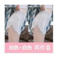pants women's summer anti-walking plus size outside wearing safety pants, fat mm leggings, lace thin loose three-point shorts.